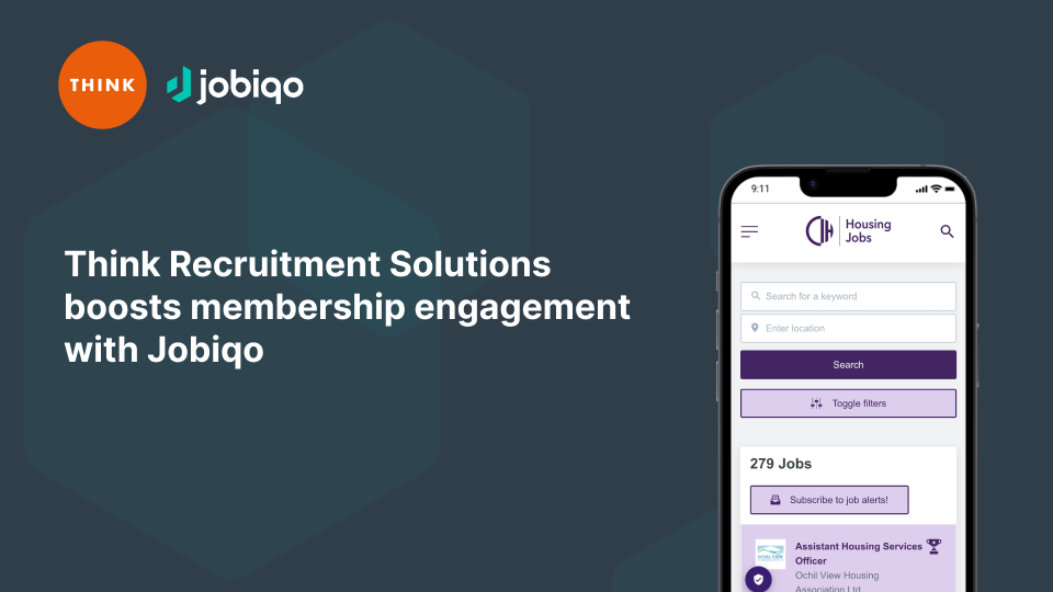 Think Recruitment Solutions boosts membership engagement with Jobiqo